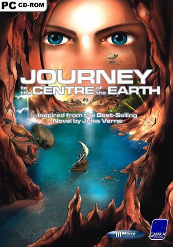 Okładka gry 'Podróż do wnętrza Ziemi'