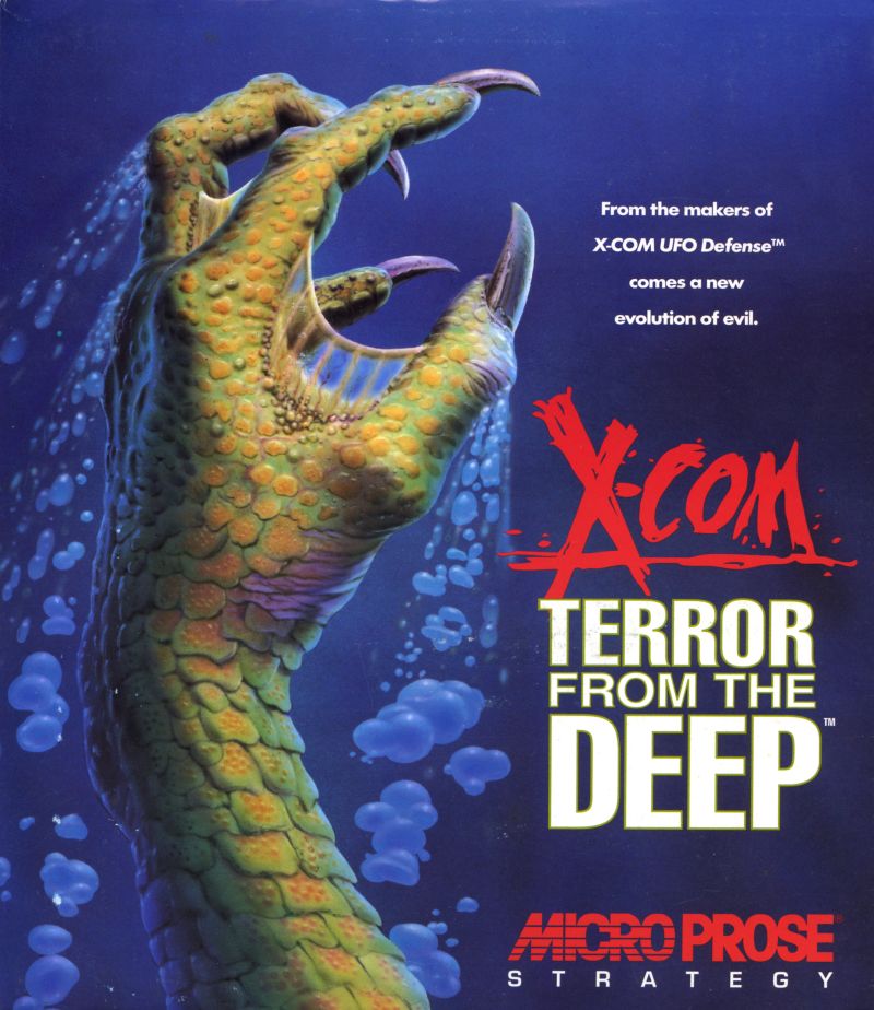 Okładka gry 'X-COM: Terror from the Deep'