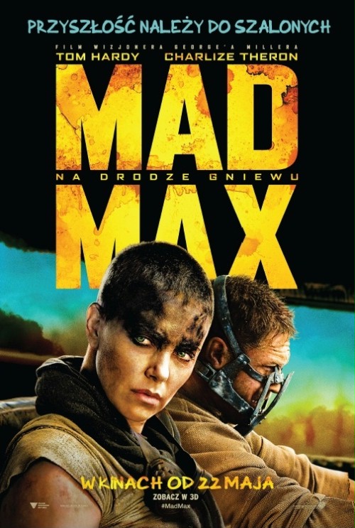 Plakat z filmu 'Mad Max: Na drodze gniewu'
