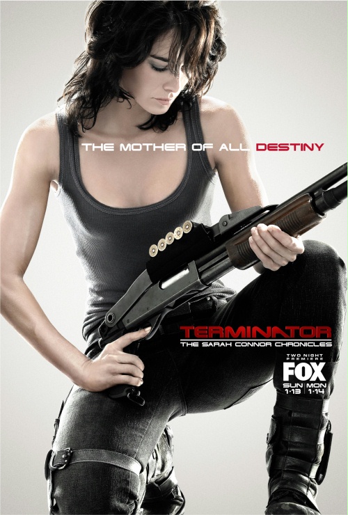 Plakat serialu 'Terminator: Kroniki Sary Connor'