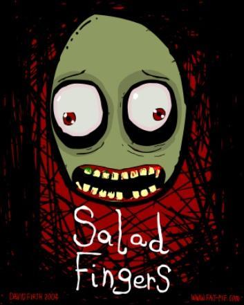 Plakat serialu 'Salad Fingers'